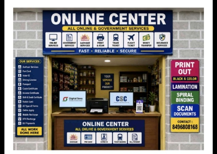 SMB INTERNET CENTER shop banner